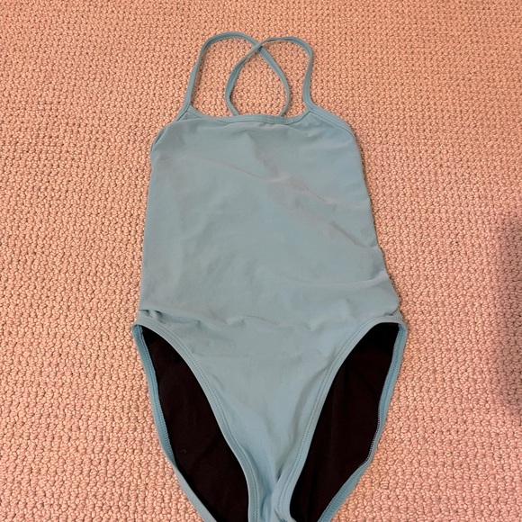 teal blue jolyn bathing suit size 28! - Picture 1 of 3